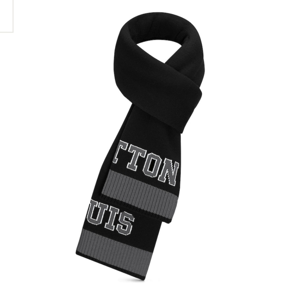 Louis Vuitton Other - Men's Louis Vuitton wool black scarf nwot